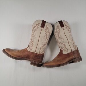 Tony Lama Men Antonio 13" Western Boots 11.5 EE XT5102 Square Toe USA